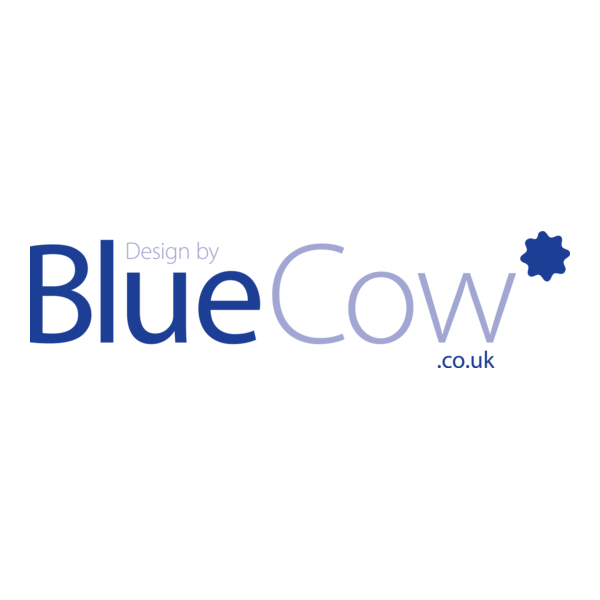Design by BlueCow Logo PNG Vector