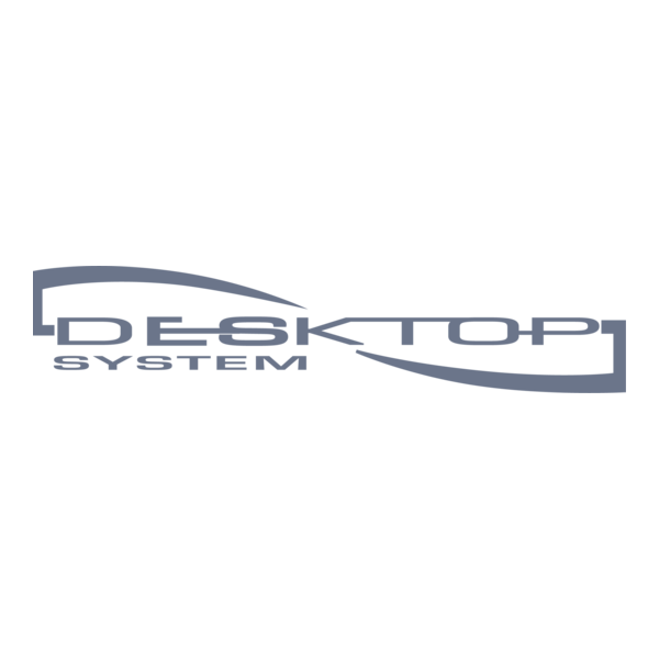 Desktop System Logo PNG Vector