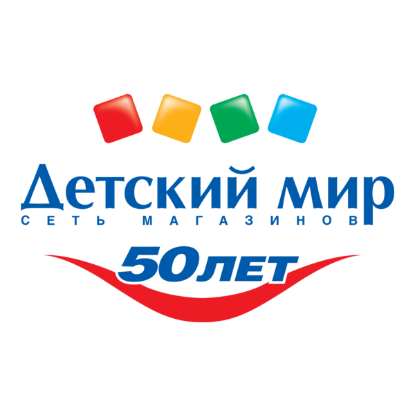 Detsky mir 50 Logo PNG Vector