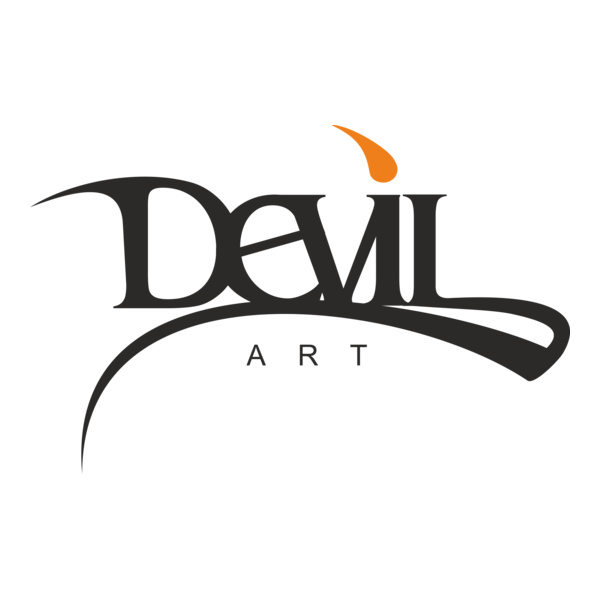 Devil art Logo PNG Vector