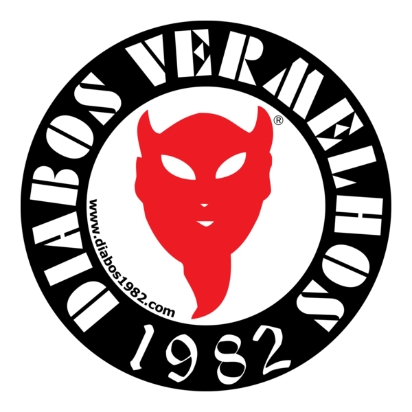 Diabos Vermelhos Logo PNG Vector