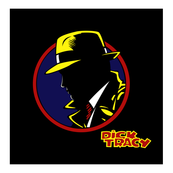 Dick Tracy Logo PNG Vector