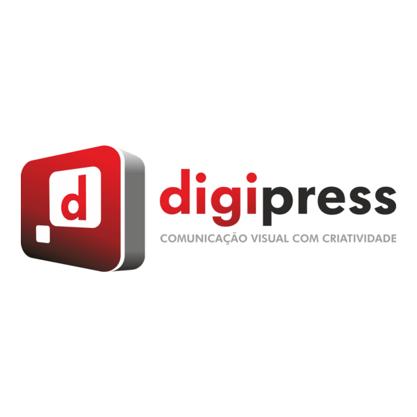 Digipress Comunicação Visual com Criatividade Logo PNG Vector