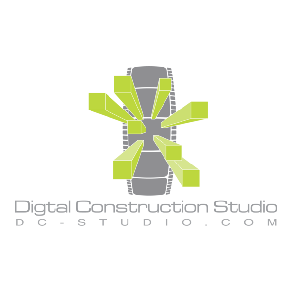 Digital Construction Studio Logo PNG Vector