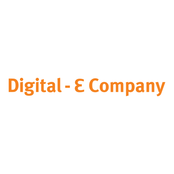 Digital-E Company Logo PNG Vector