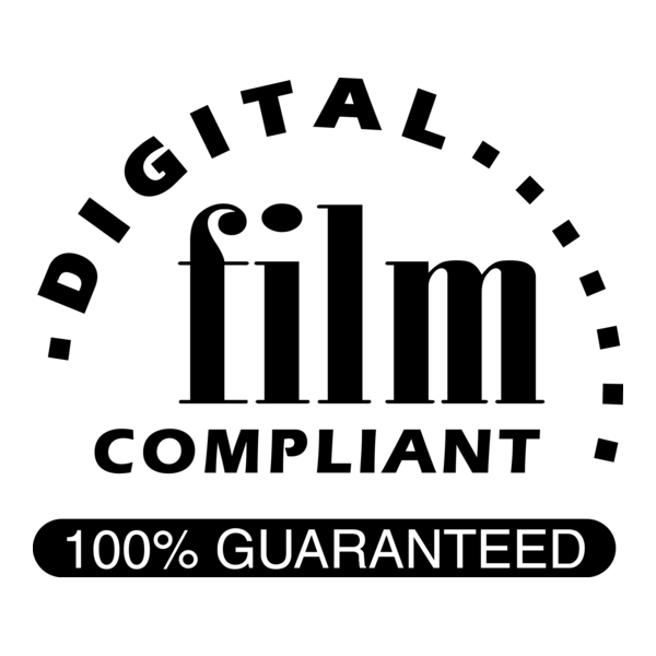 Digital Film Compliant Logo PNG Vector