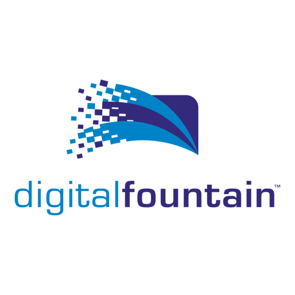 Digital Fountain Logo PNG Vector