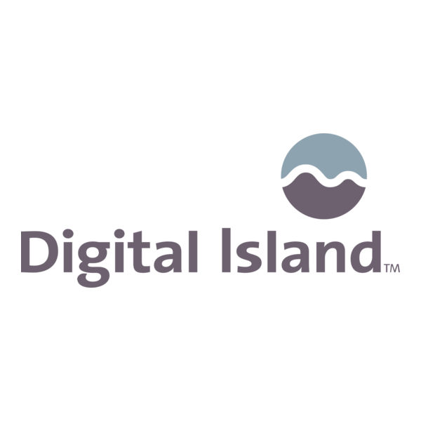 Digital Island Logo PNG Vector