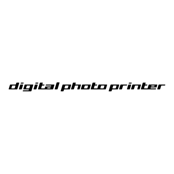 Digital Photo Printer Logo PNG Vector