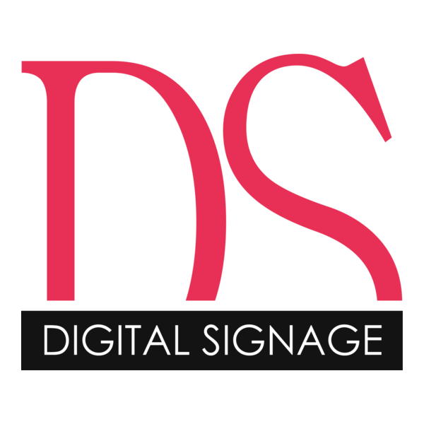 Digital Signage Logo PNG Vector