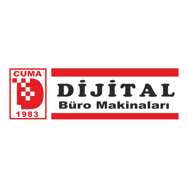Dijital Büro Makinaları Logo PNG Vector