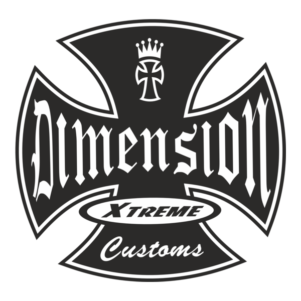 Dimension Xtreme Customs Logo PNG Vector