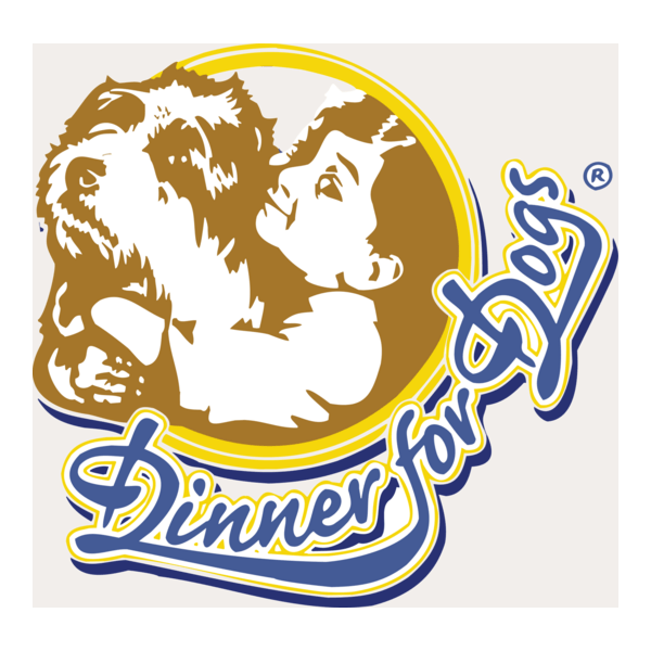 Dinner for Dogs Logo PNG Vector