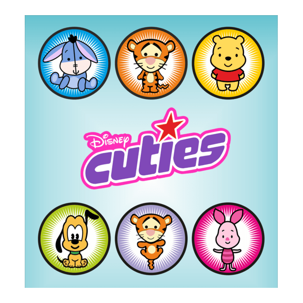 Disney Cuties Logo PNG Vector