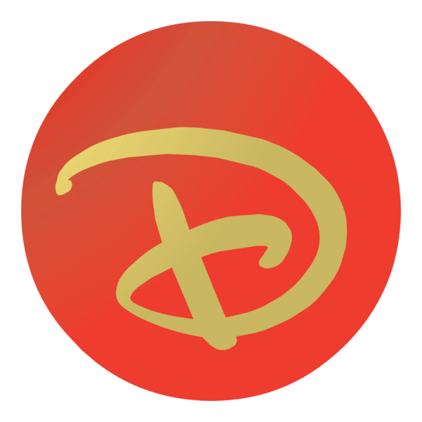 Disney D ball Logo PNG Vector