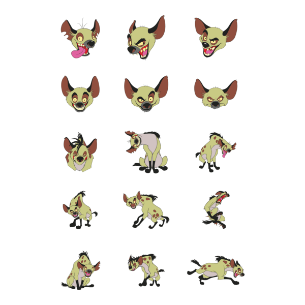 Disney's Hyenas Logo PNG Vector