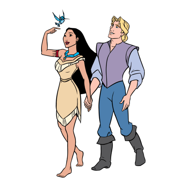 Disney's Pocahontas Logo PNG Vector