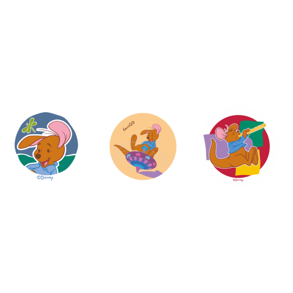 Disney's Roo Logo PNG Vector