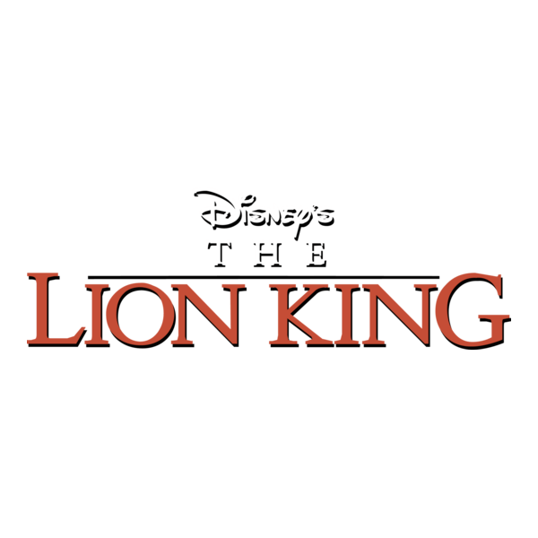 Disney's The Lion King Logo PNG Vector