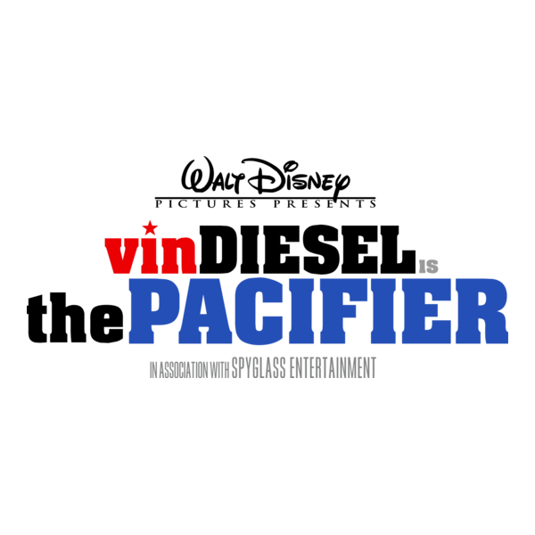 Disney's The Pacifier Logo PNG Vector