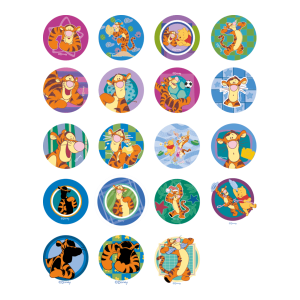 Disney's Tigger Logo PNG Vector