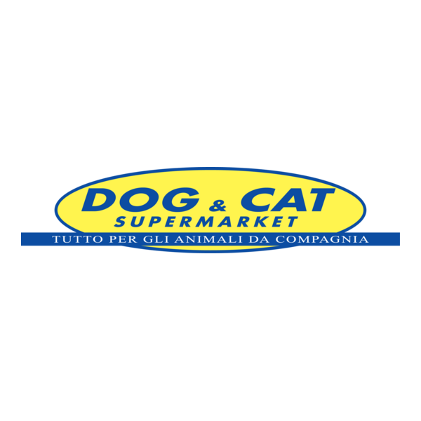 Dog & Cat Supermarket Logo PNG Vector