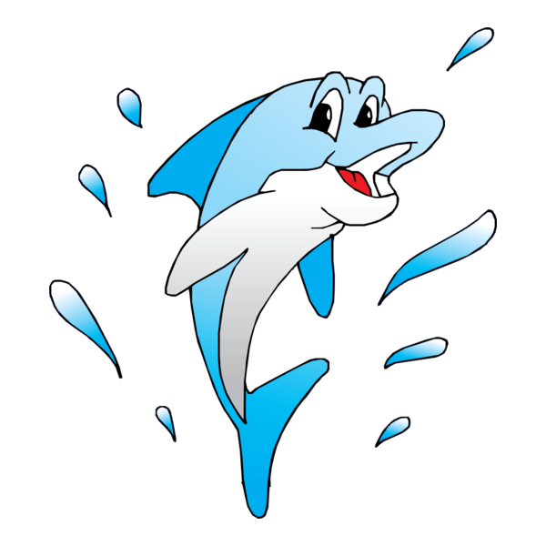 Dolphin Logo PNG Vector