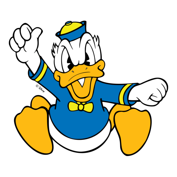 Donald Duck Logo PNG Vector