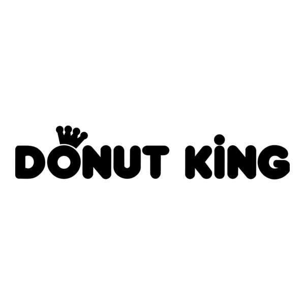Donut King Logo PNG Vector