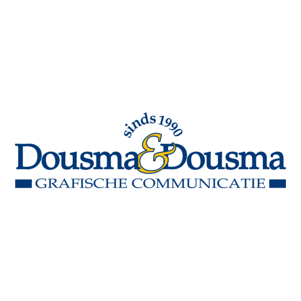 Dousma&Dousma Grafische Communicatie Logo PNG Vector