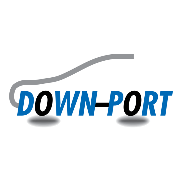 Down-Port Logo PNG Vector