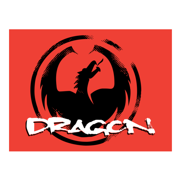 Dragon Optical Logo PNG Vector