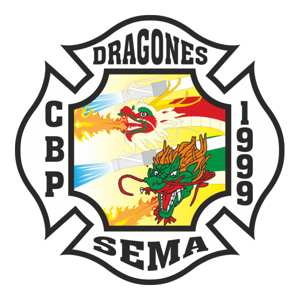 Dragones - bomberos de panama Logo PNG Vector