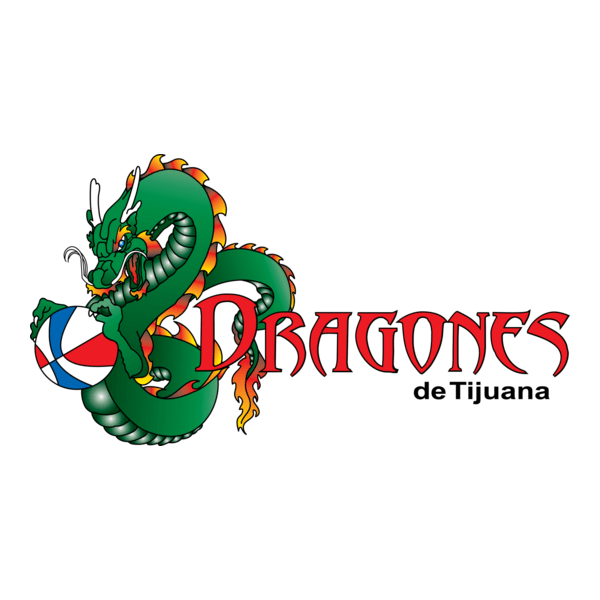 Dragones de Tijuana Logo PNG Vector