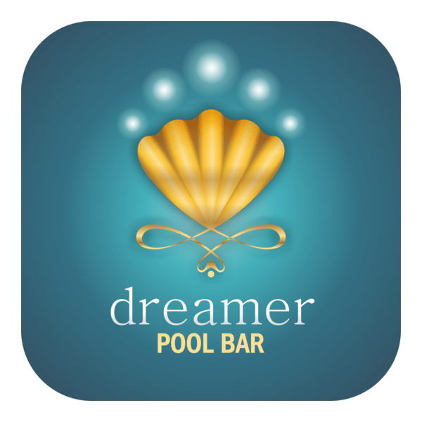 Dreamer Pool Bar Logo PNG Vector