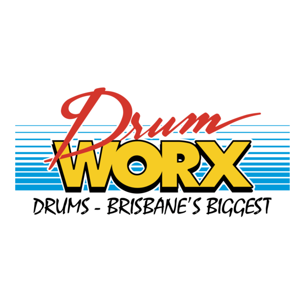 Drum Worx Logo PNG Vector