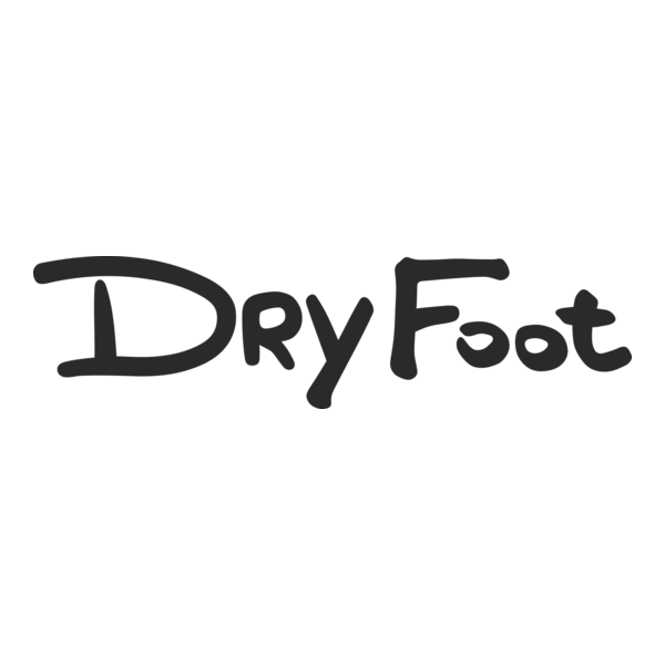 Dry Foot Logo PNG Vector