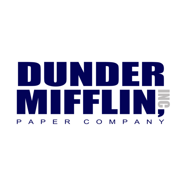 Dunder Mifflin Logo PNG Vector