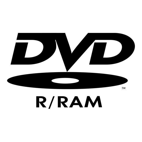 DVD R/RAM Logo PNG Vector