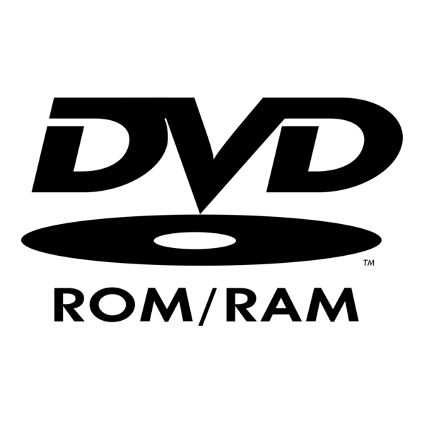 DVD ROM/RAM Logo PNG Vector