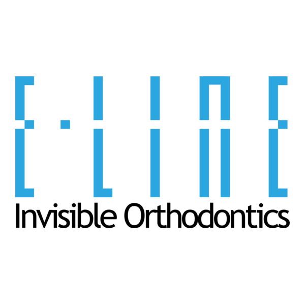 E-LINE Invisible Orthodontics Logo PNG Vector