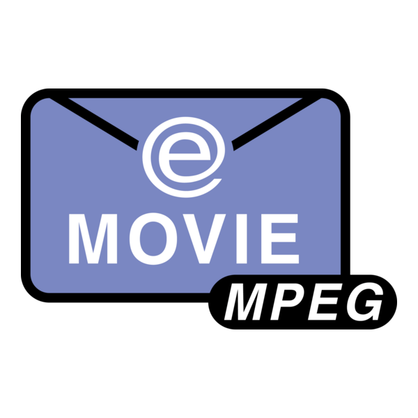 E-Movie MPEG Logo PNG Vector