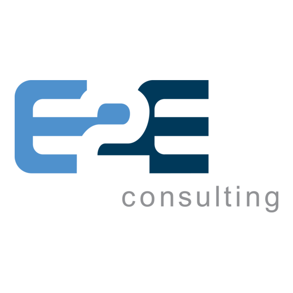 E2E consulting Logo PNG Vector