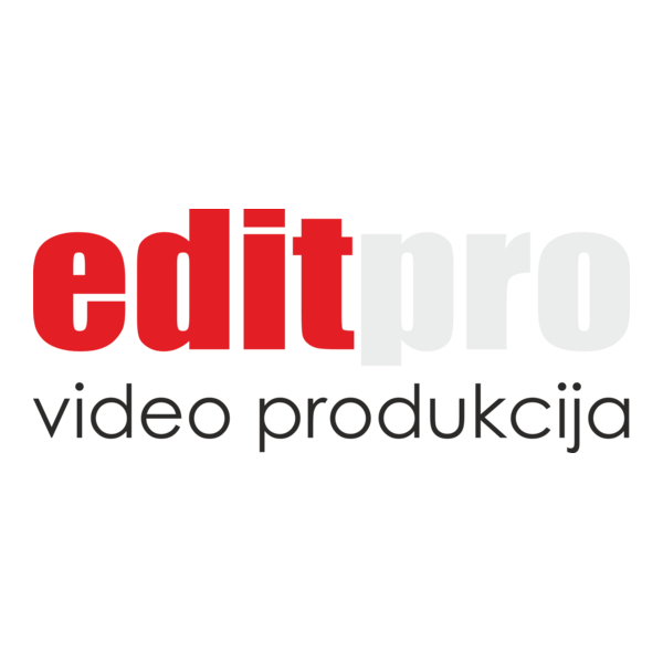 EDITPRO video produkcija Logo PNG Vector