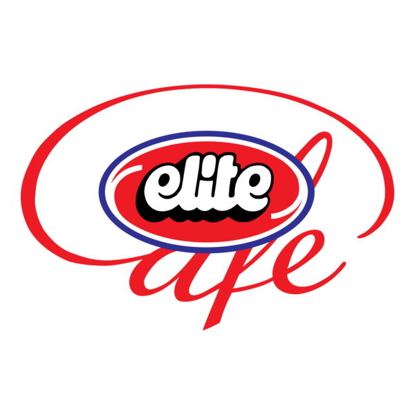 Elite Cafe Logo PNG Vector