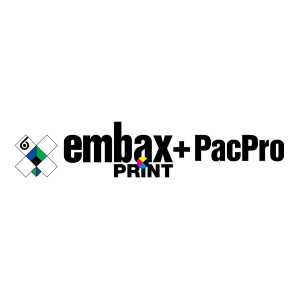 Embax Print + PacPro Logo PNG Vector