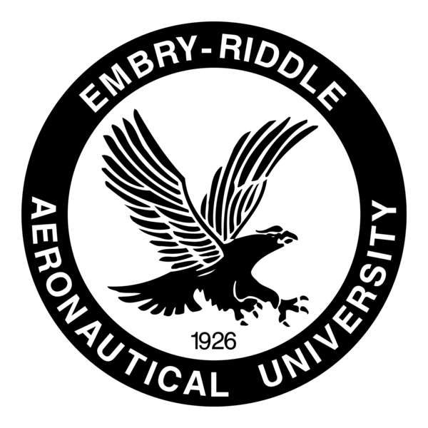 Embry-Riddle Aeronautical University Logo PNG Vector