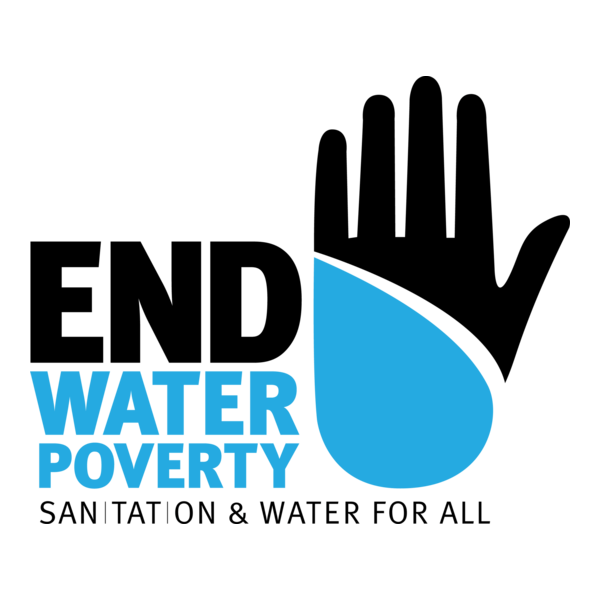 End Water Poverty Logo PNG Vector