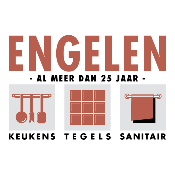 Engelen Keukens Tegels Sanitair Logo PNG Vector