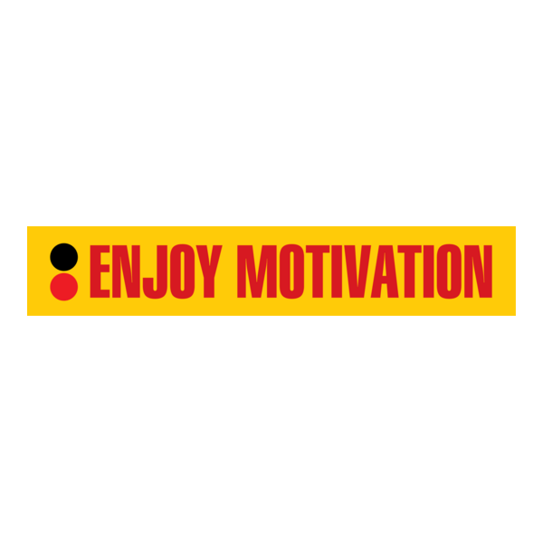 Enjoy Motivation Logo PNG Vector
